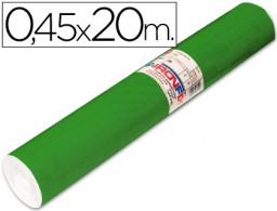 Rollo adhesivo Aironfix 100µ verde brillo 0,45x20 m.